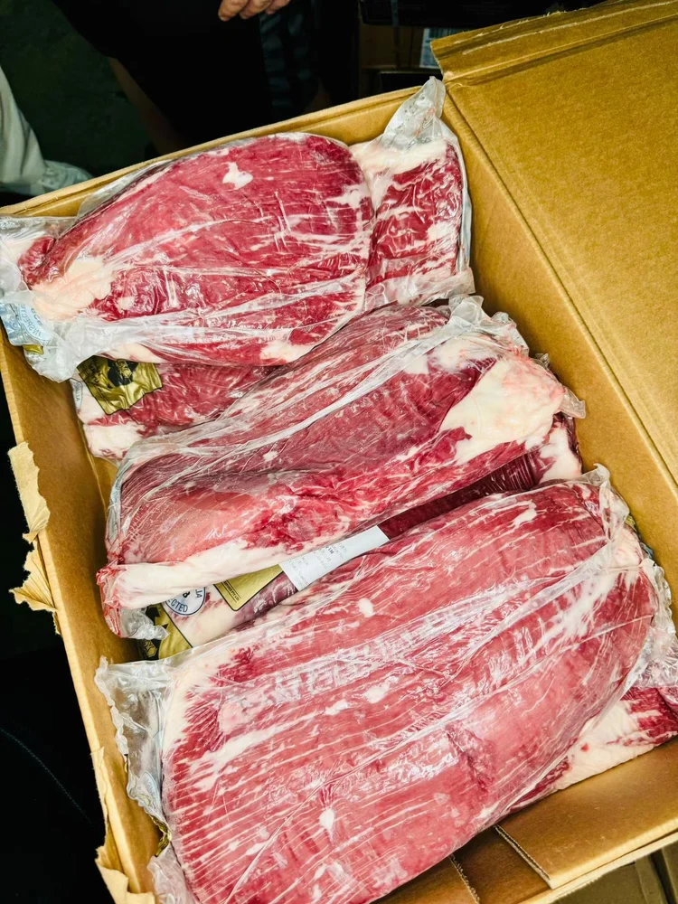 フランクステーキ · 取扱い資料の実物写真