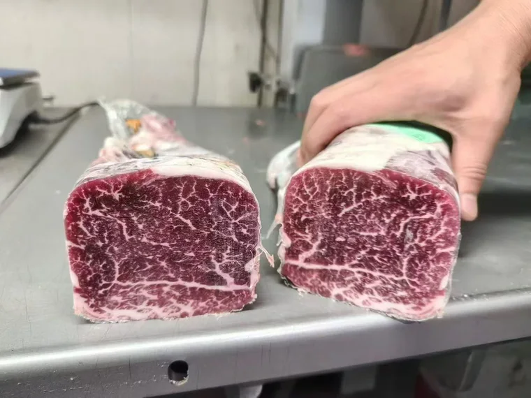 對應原切部位的歸檔實拍