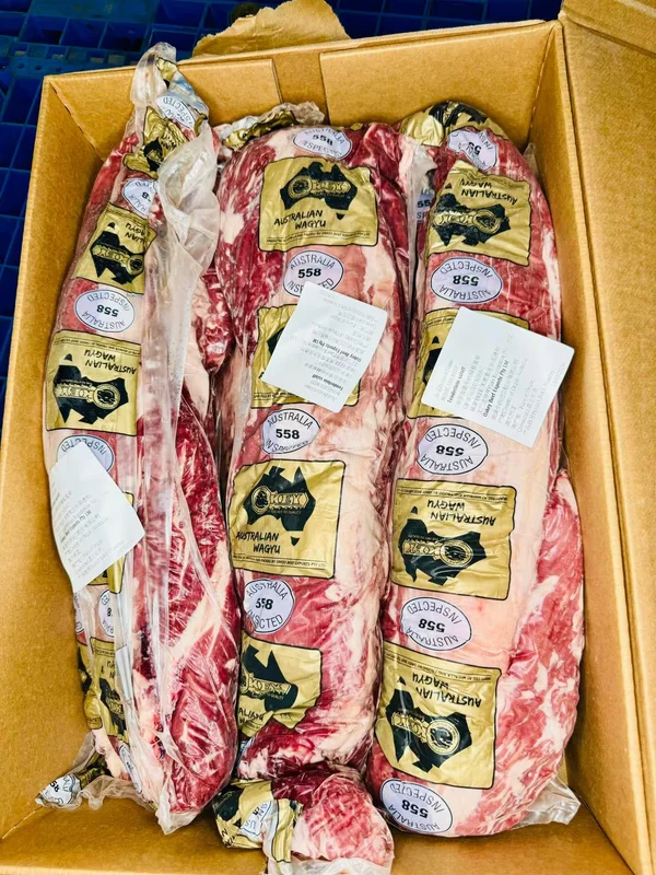 OAKEY AUSTRALIAN WAGYU · 牛柳 · 整箱