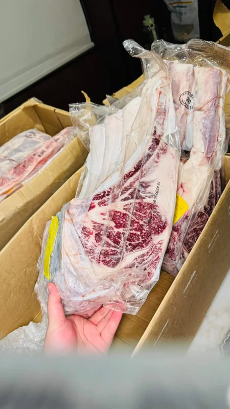 PURE WAGYU · 203 · 战斧 · 实切切面